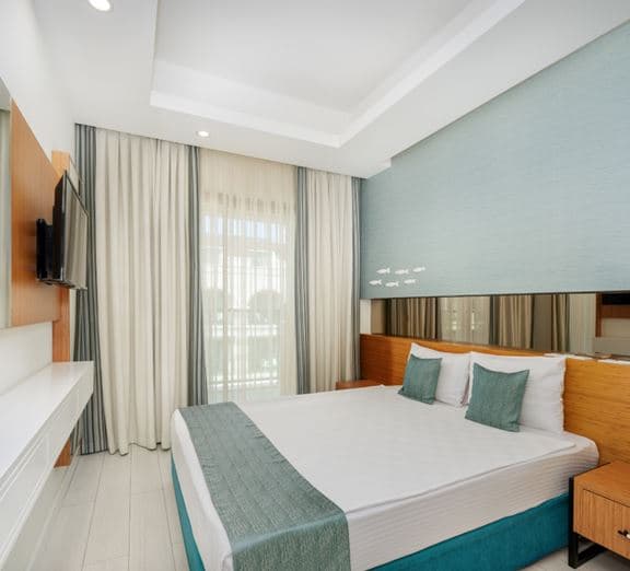 STANDART ROOM SIDE SEA VIEW ( MAIN BUILDING, B BLOCK) Camerele