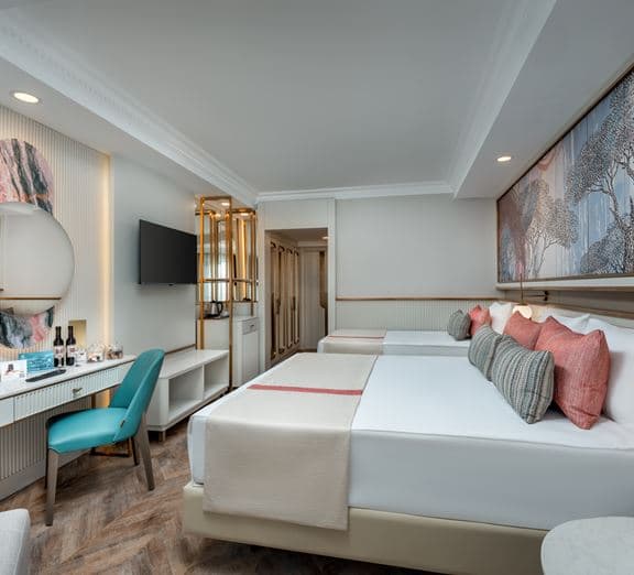 STANDARD ROOM SEA SIDE VIEW WITH BALCONY Camerele