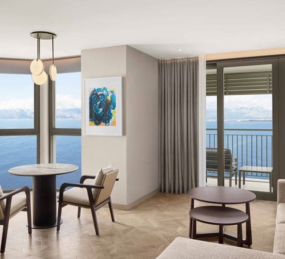 MEDITERRANEAN SUITE SEA WIEW  WITH LIVING ROOM Camerele