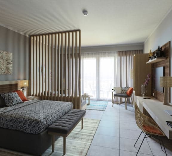 Executive Suites with swim-up pool Camerele