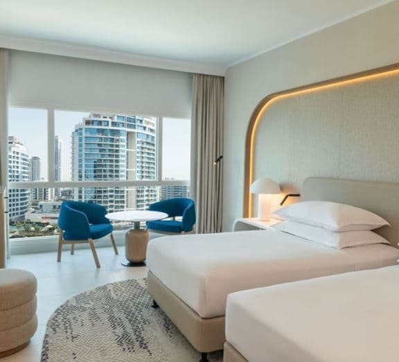 Deluxe JBR View Room twin Camerele
