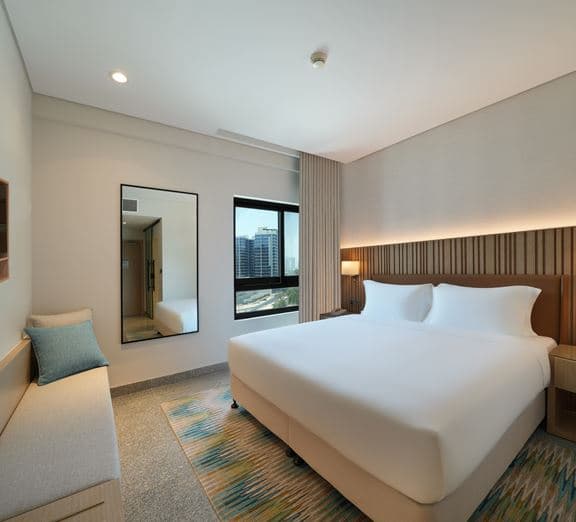 CITY VIEW ROOM – KING / TWIN BED Camerele