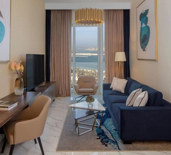 ONE BEDROOM SEA VIEW APARTMENT Camerele
