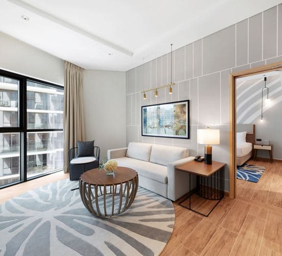One Bedroom with Balcony Camerele