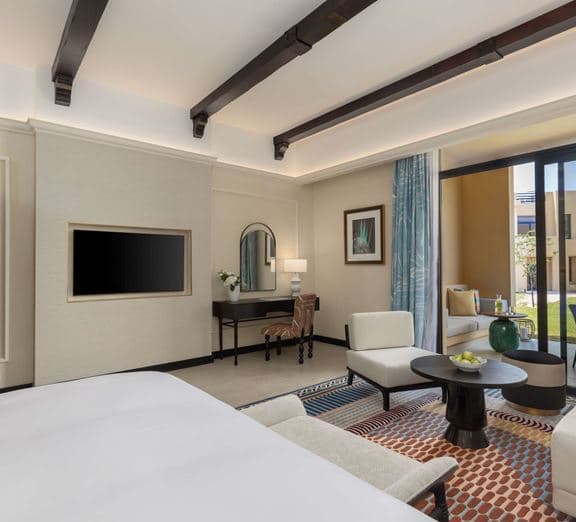 LUXURY KING ROOM, GARDEN VIEW Camerele