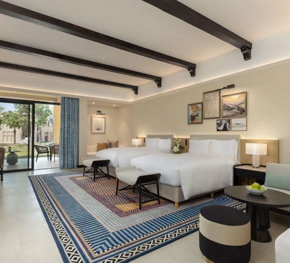LUXURY TWO QUEENS ROOM, GARDEN VIEW Camerele