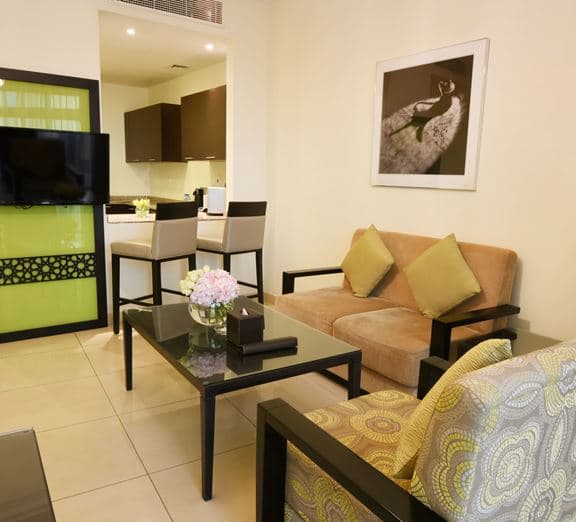 ONE BEDROOM SUITE CITY VIEW Camerele
