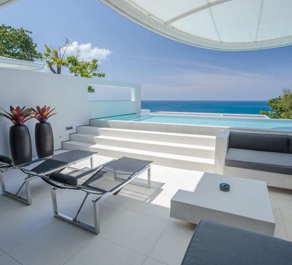 ONE-BEDROOM SKY POOL VILLA Camerele