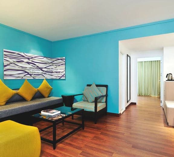 ONE BEDROOM SUITE WITH TERRACE Camerele