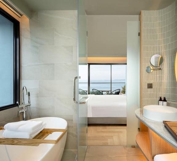 JUNIOR SUITE OCEAN VIEW WITH BALCONY Camerele