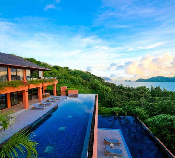 4 B/ROOM PRESIDENTIAL POOL VILLA Camerele