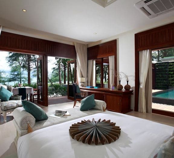 VILLA 1 BEDROOM PRIVATE POOL BEACHFRONT Camerele