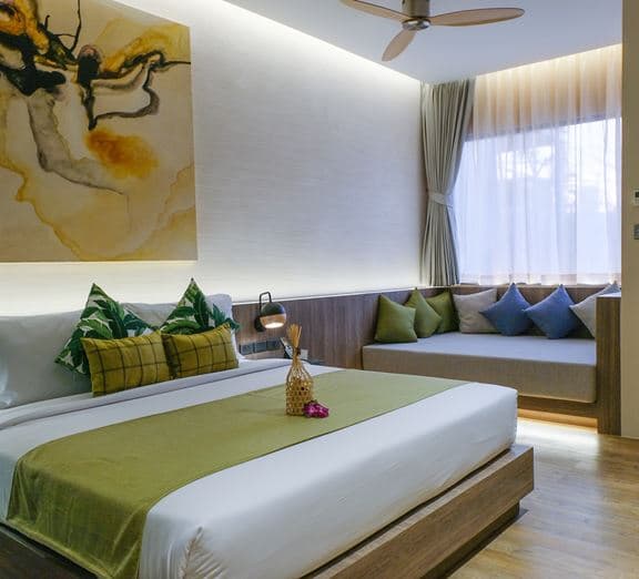 Adjoining King rooms with Plunge Pool Camerele
