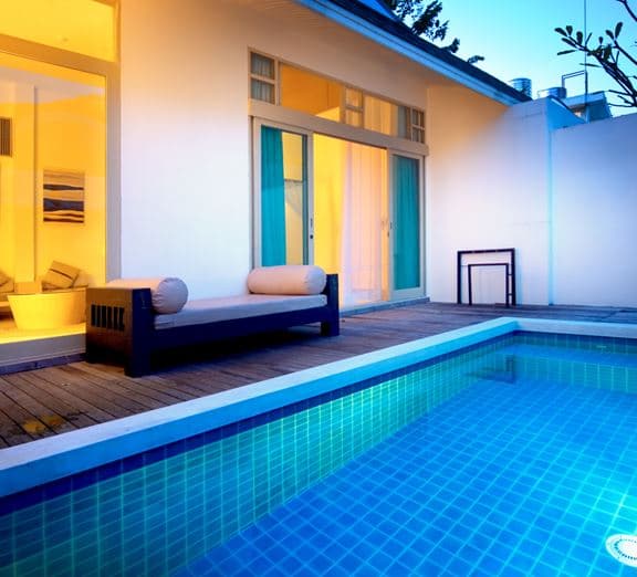 POOL VILLA Camerele