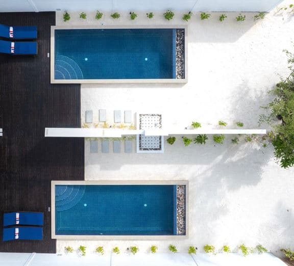 Sunset Deluxe Beach Pool Villa Camerele