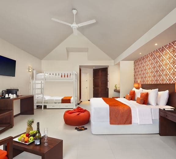 One Bedroom Family Beach Villa Camerele