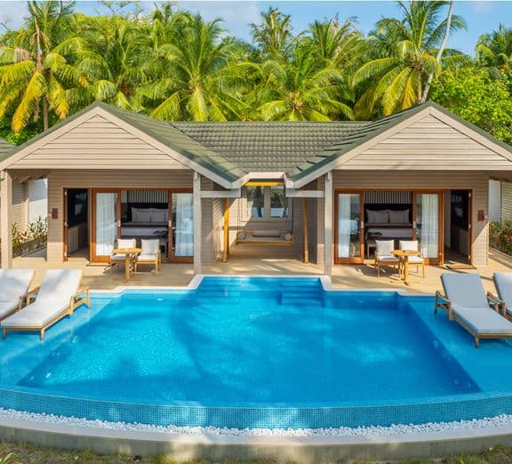 Two Bedroom Beach Pool Villa Camerele