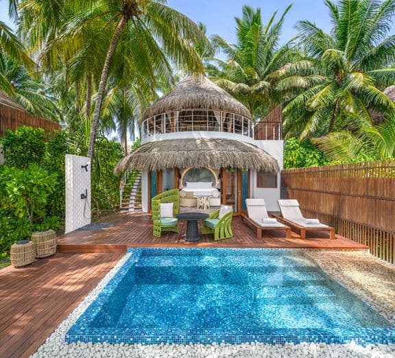 ESCAPE BEACH ONE BEDROOM VILLA WITH POOL Camerele