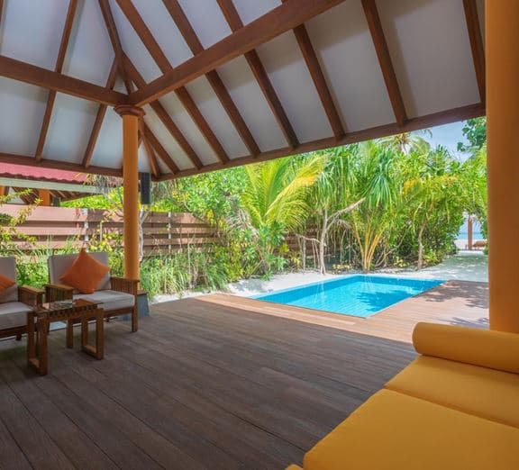 POOL BEACH VILLA Camerele