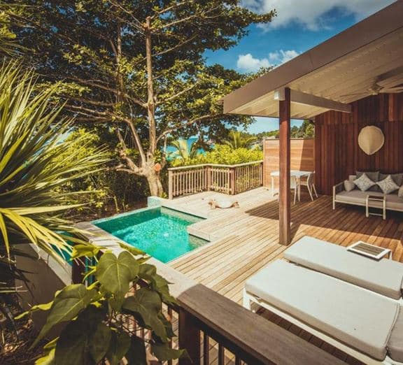 Ocean View Pool Chalet Camerele