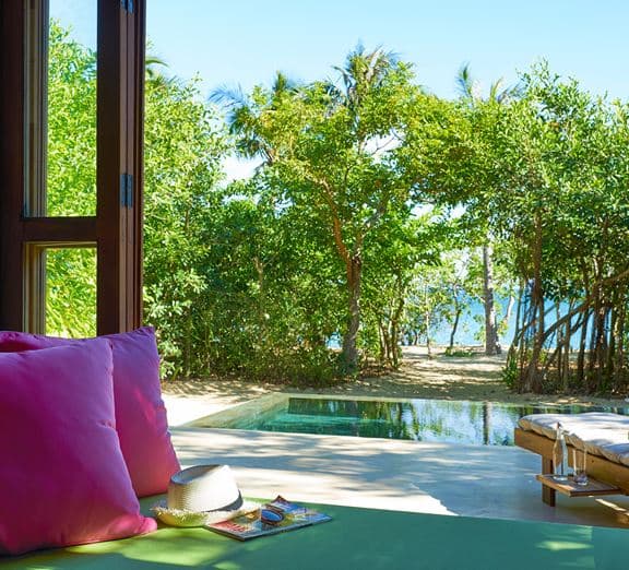 2-BEDROOM FAMILY BEACH POOL VILLA Camerele