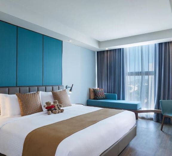 1 BEDROOM DELUXE CITY AND PARTIAL OCEAN VIEW Camerele