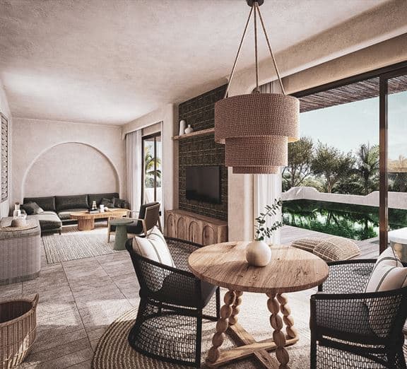 King Evergreen Absolute Suite with Individual Pool Camerele